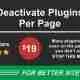 Deactivate Plugins Per Page – Improve WordPress Performance