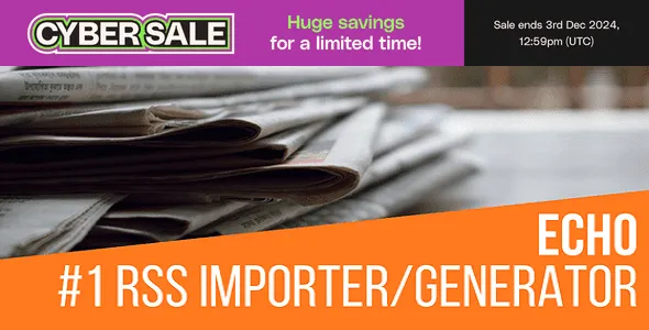 Echo RSS Feed Post Generator Plugin for WordPress