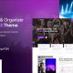 Evenizer – Event Planner & Organizer Gutenverse FSE WordPress Theme