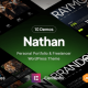 Nathan – Personal Resume CV Portfolio WordPress Theme