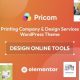 Pricom – Printing Company & Design Services WordPress theme
