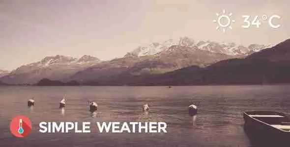 Simple Weather Plugin