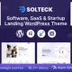 SolTeck – Software, Startup & SaaS Landing WordPress Theme