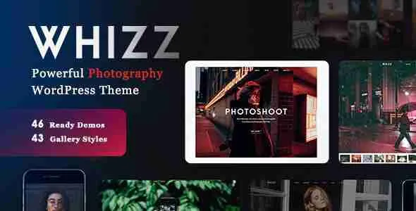 Whizz Photography WordPress Theme