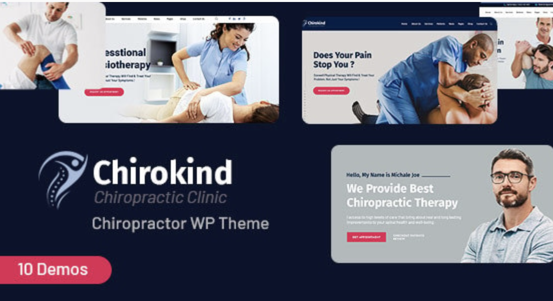 Chirokind - Chiropractor And Physical Therapy WordPress Theme 2 Chirokind - Chiropractor And Physical Therapy WordPress Theme