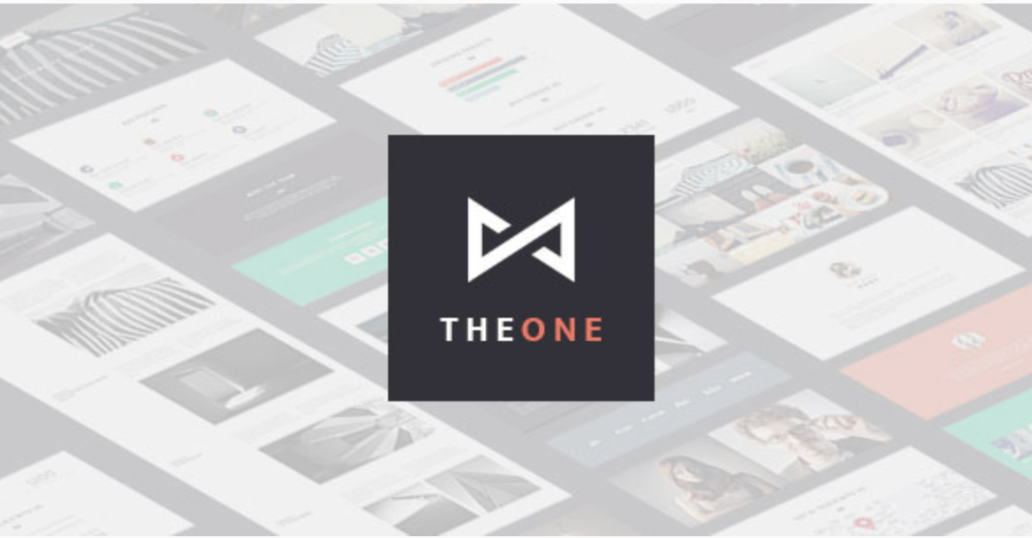 THEONE - Parallax Onepage WordPress Theme
