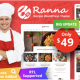 Ranna – Food & Recipe WordPress Theme + RTL