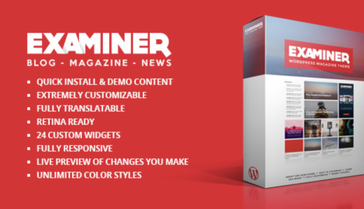 Examiner Magazine Theme