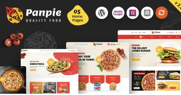 Panpie - Restaurant WordPress Theme