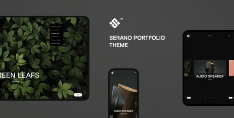 Serano - Creative Portfolio WordPress Theme