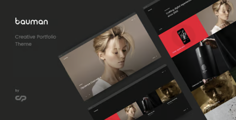 Bauman - Creative Portfolio WordPress Theme