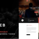 Aleb – Event Landing Page WordPress Theme for Conference Marketing