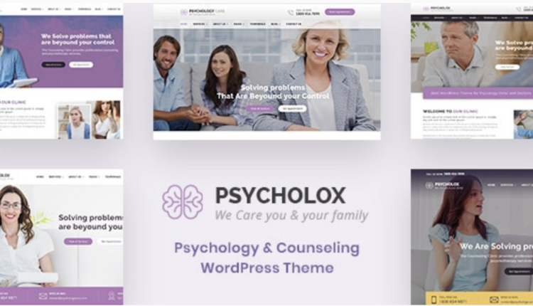 Psycholox : Psychology & Counseling WordPress Theme