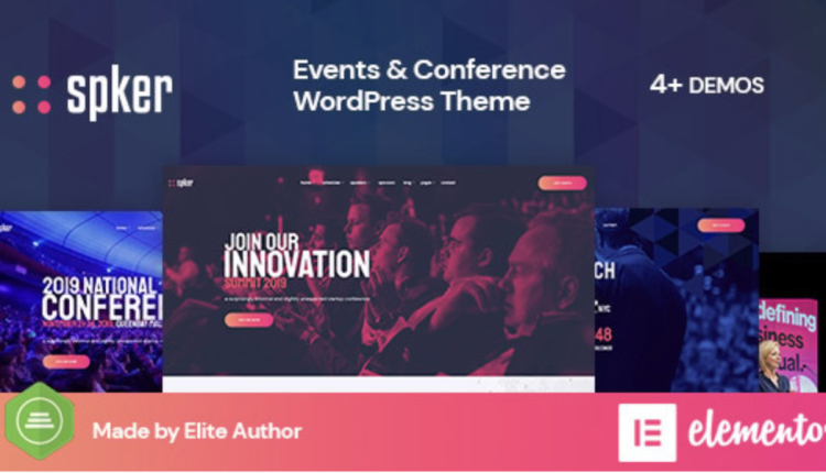 Spker - Conference & Event WordPress Theme