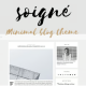 Soigne – A Responsive Minimal WordPress Blog Theme