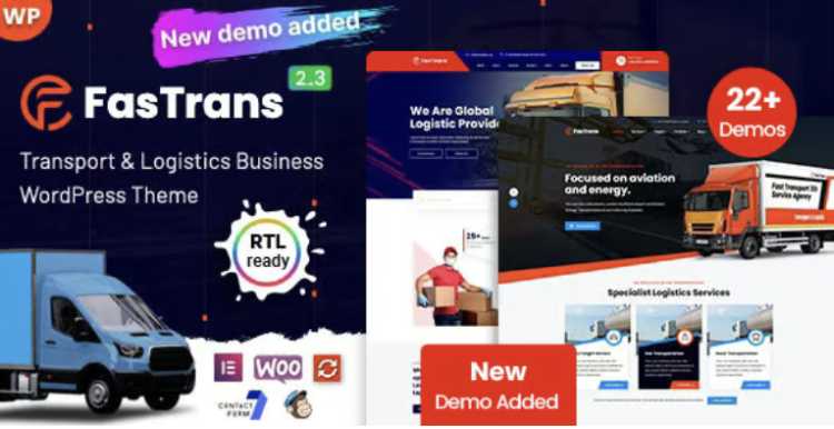 Fastrans - Logistics WordPress Theme