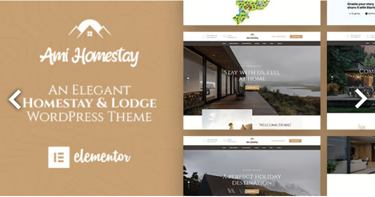 Ami Homestay - Hotel Booking WordPress Theme