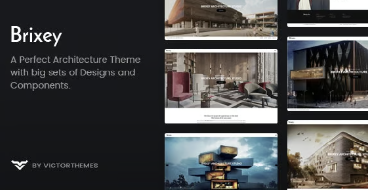 Brixey – Responsive Architecture WordPress Theme