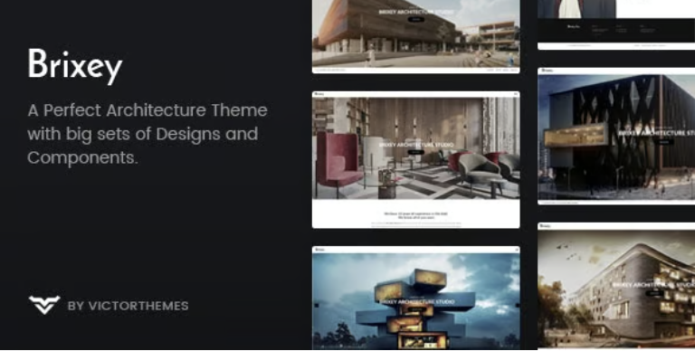 Brixey – Responsive Architecture WordPress Theme