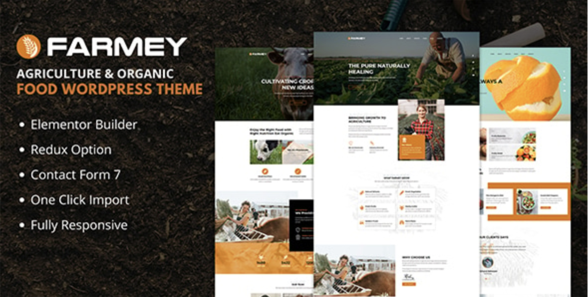 Farmey - Agriculture WordPress Theme 2 Farmey - Agriculture WordPress Theme
