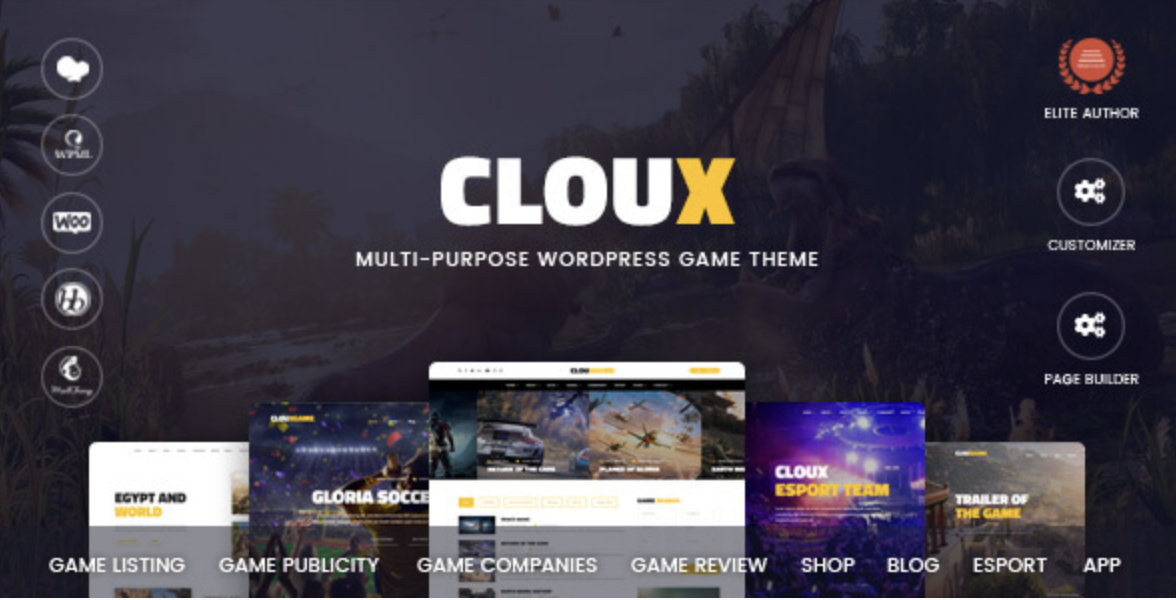 Cloux | Game & Gaming Theme 2 Cloux | Game & Gaming Theme
