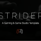 Strider – A Gaming and Game Studio Template (HTML)