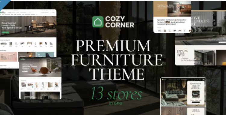 CozyCorner - Furniture WooCommerce WordPress Theme