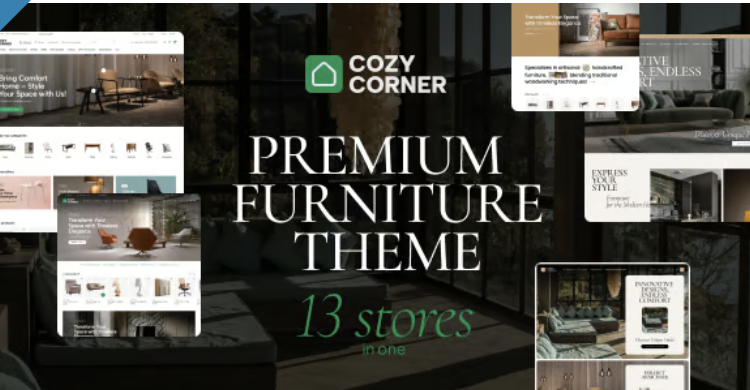 CozyCorner - Furniture WooCommerce WordPress Theme