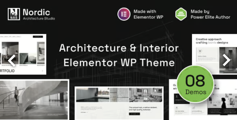 Nordic - Architecture & Interior Design WordPress Theme 2 Nordic - Architecture & Interior Design WordPress Theme