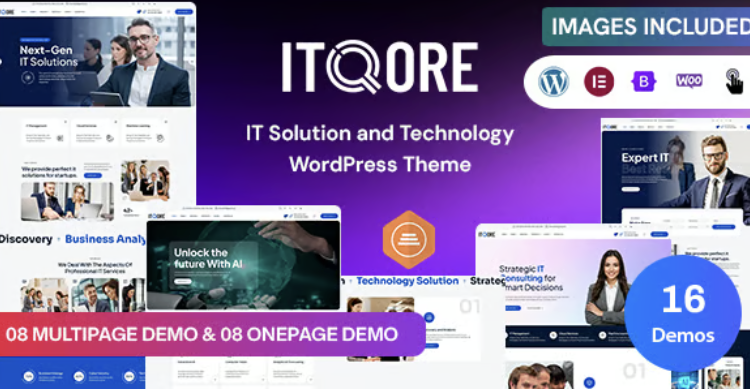 Itqore – IT Solution and Technology WordPress Theme