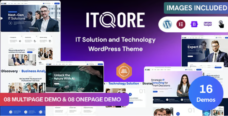 Itqore – IT Solution and Technology WordPress Theme