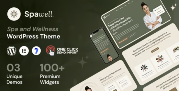 Spawell - Spa and Wellness WordPress Theme