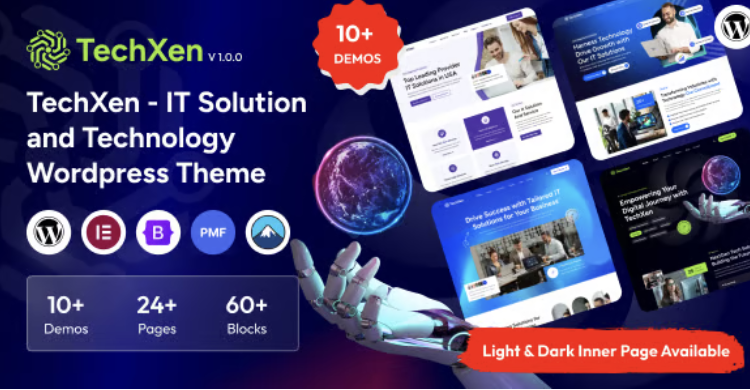TechXen - IT Solution and Technology WordPress Theme
