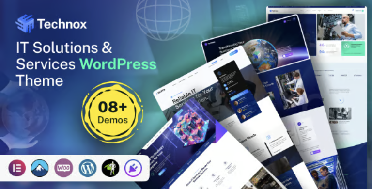 Technox - IT Solutions & Services WordPress Theme
