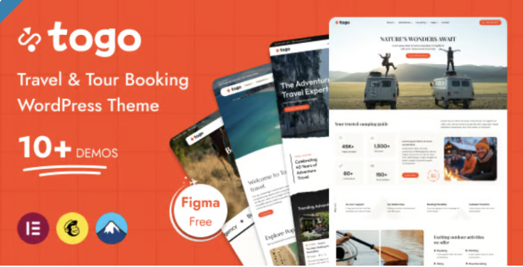 Togo – Travel & Tour Booking WordPress Theme