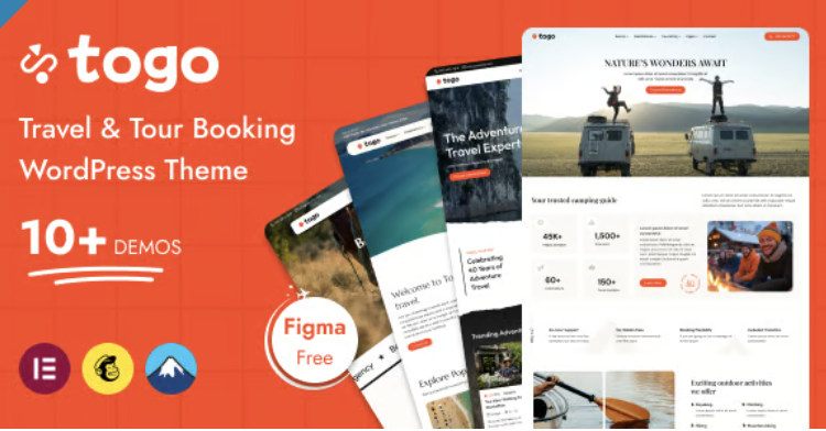 Togo – Travel & Tour Booking WordPress Theme