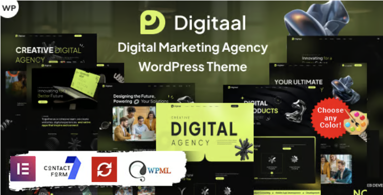 Digitaal - Digital Marketing Agency WordPress
