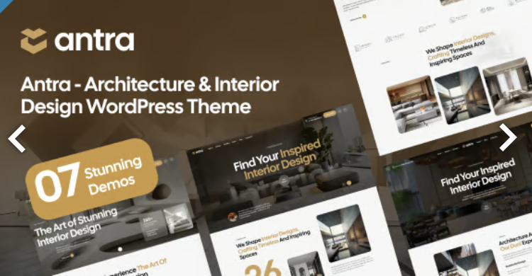 Antra - Architecture & Interior Design WordPress Theme