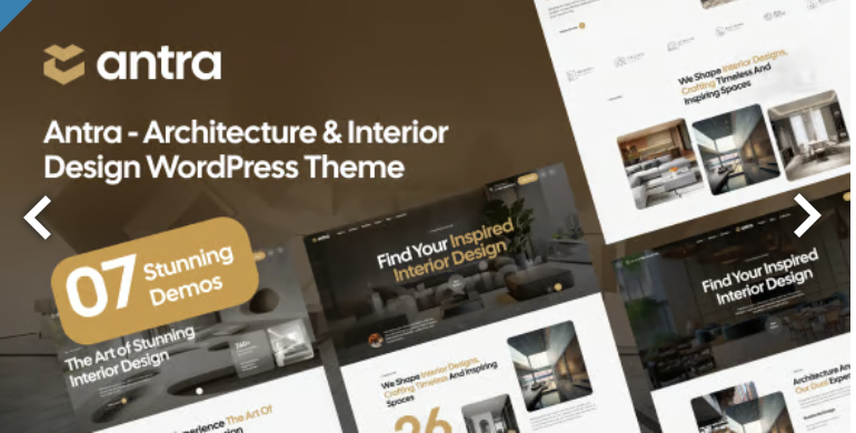 Antra - Architecture & Interior Design WordPress Theme 2 Antra - Architecture & Interior Design WordPress Theme