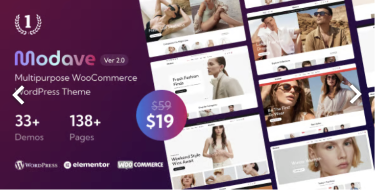 Modave - Multipurpose WooCommerce WordPress Theme