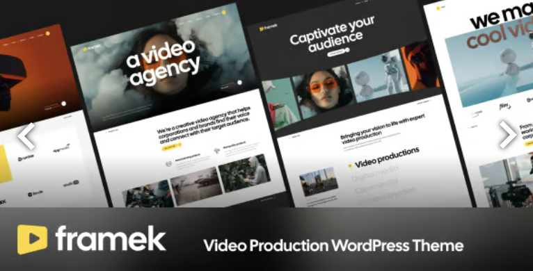 Framek - Video Production WordPress Theme