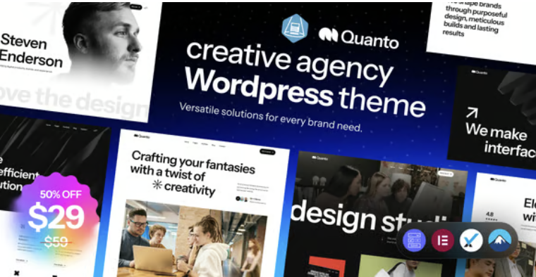 Quanto - Creative Agency WordPress Theme 2 Quanto - Creative Agency WordPress Theme