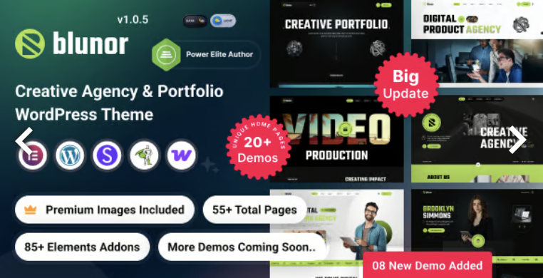 Blunor – Creative Agency WordPress Theme 2 Blunor – Creative Agency WordPress Theme