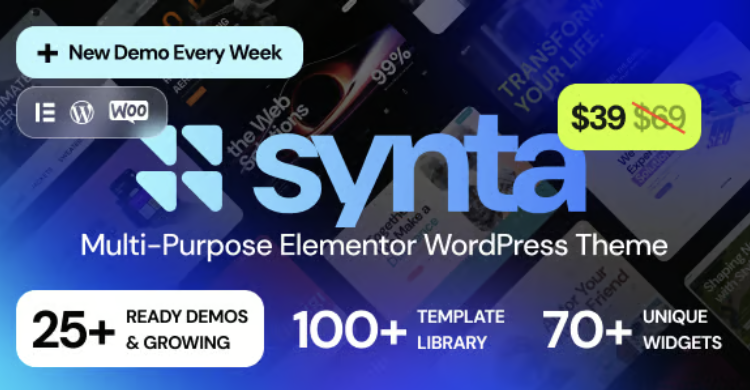 Synta - Multipurpose WordPress Theme