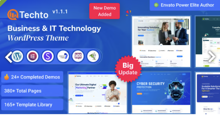 Techto – Business & IT Technology WordPress Theme