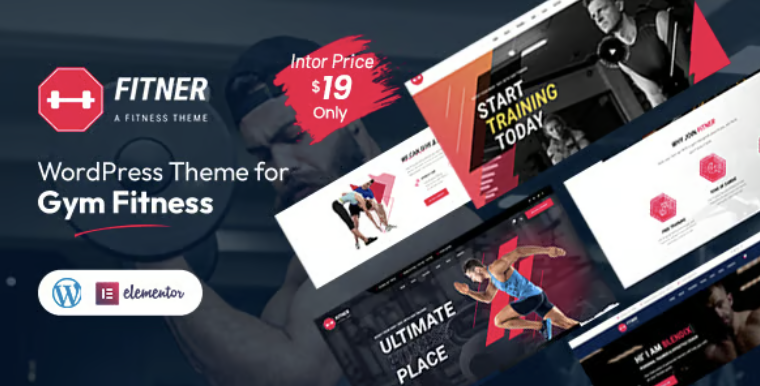 Fitner | Gym Fitness WordPress Theme