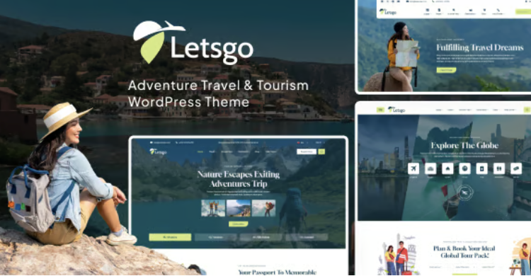 Letsgo - Adventure Tour & Travel WordPress Theme