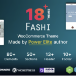 Fashi WP - Multipurpose Fashion WooCommerce WordPress Theme