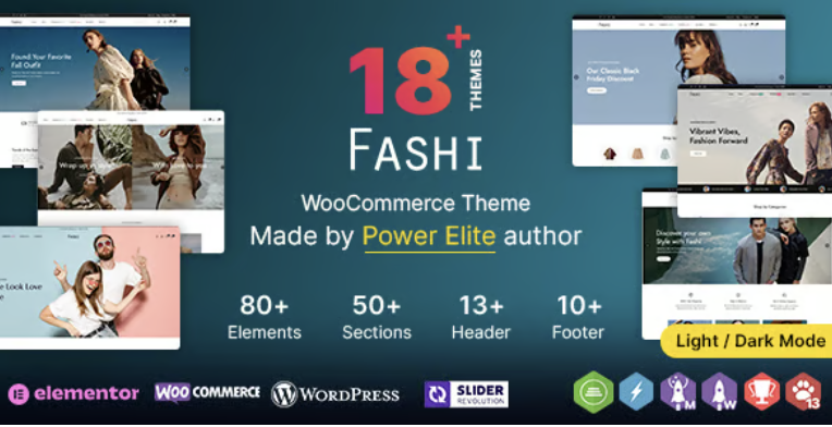 Fashi WP - Multipurpose Fashion WooCommerce WordPress Theme