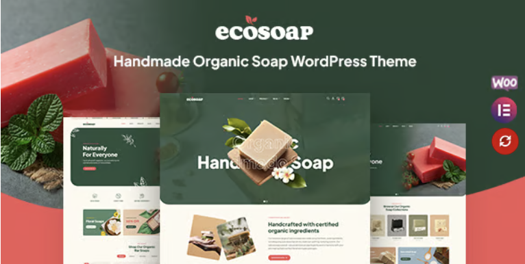 Ecosoap - Handmade Organic Soap WordPress Theme 2 Ecosoap - Handmade Organic Soap WordPress Theme